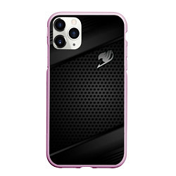 Чехол iPhone 11 Pro матовый Fairy Tail, цвет: 3D-розовый