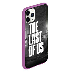 Чехол iPhone 11 Pro матовый THE LAST OF US 2, цвет: 3D-фиолетовый — фото 2