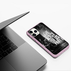 Чехол iPhone 11 Pro матовый THE LAST OF US 2, цвет: 3D-розовый — фото 2