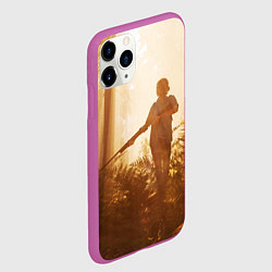 Чехол iPhone 11 Pro матовый THE LAST OF US, цвет: 3D-фиолетовый — фото 2