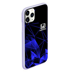 Чехол iPhone 11 Pro матовый HONDA, цвет: 3D-светло-сиреневый — фото 2