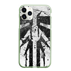 Чехол iPhone 11 Pro матовый THE LAST OF US 2, цвет: 3D-салатовый