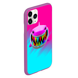 Чехол iPhone 11 Pro матовый 6IX9INE 69, цвет: 3D-фиолетовый — фото 2