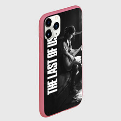 Чехол iPhone 11 Pro матовый The last of us part 2 ЭЛЛИ, цвет: 3D-малиновый — фото 2