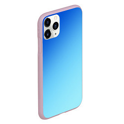 Чехол iPhone 11 Pro матовый Blue, цвет: 3D-розовый — фото 2