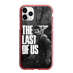 Чехол iPhone 11 Pro матовый THE LAST OF US, цвет: 3D-красный