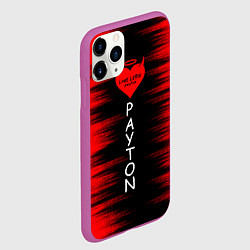 Чехол iPhone 11 Pro матовый Payton, цвет: 3D-фиолетовый — фото 2