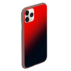 Чехол iPhone 11 Pro матовый RED, цвет: 3D-коричневый — фото 2