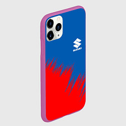 Чехол iPhone 11 Pro матовый SUZUKI, цвет: 3D-фиолетовый — фото 2