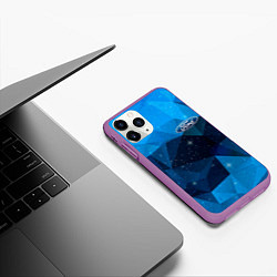 Чехол iPhone 11 Pro матовый FORD, цвет: 3D-фиолетовый — фото 2