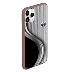 Чехол iPhone 11 Pro матовый VOLVO, цвет: 3D-коричневый — фото 2