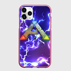 Чехол iPhone 11 Pro матовый Ark Survival Evolved Z, цвет: 3D-малиновый