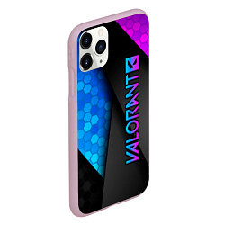 Чехол iPhone 11 Pro матовый Valorant, цвет: 3D-розовый — фото 2