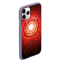 Чехол iPhone 11 Pro матовый Ад Данте, цвет: 3D-серый — фото 2