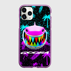 Чехол iPhone 11 Pro матовый 6ix9ine, цвет: 3D-фиолетовый