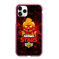 Чехол iPhone 11 Pro матовый BRAWL STARS EVIL GENE