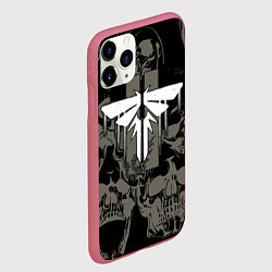 Чехол iPhone 11 Pro матовый The Last of Us 2, цвет: 3D-малиновый — фото 2