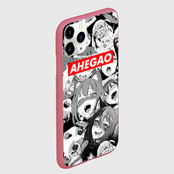Чехол iPhone 11 Pro матовый AHEGAO АХЕГАО, цвет: 3D-малиновый — фото 2