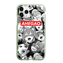 Чехол iPhone 11 Pro матовый AHEGAO АХЕГАО, цвет: 3D-салатовый