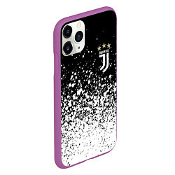 Чехол iPhone 11 Pro матовый JUVENTUS, цвет: 3D-фиолетовый — фото 2