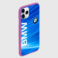 Чехол iPhone 11 Pro матовый BMW, цвет: 3D-фиолетовый — фото 2