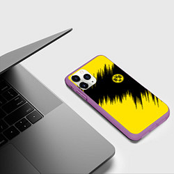 Чехол iPhone 11 Pro матовый BORUSSIA, цвет: 3D-фиолетовый — фото 2