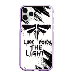 Чехол iPhone 11 Pro матовый THE LAST OF US, цвет: 3D-сиреневый