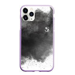 Чехол iPhone 11 Pro матовый The umbrella academy Z, цвет: 3D-сиреневый