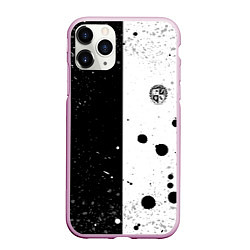 Чехол iPhone 11 Pro матовый Umbrella Academy спина Z, цвет: 3D-розовый