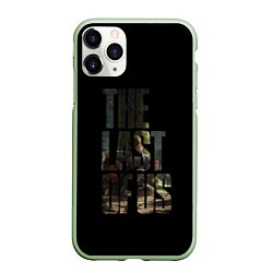 Чехол iPhone 11 Pro матовый The Last of Us 2, цвет: 3D-салатовый