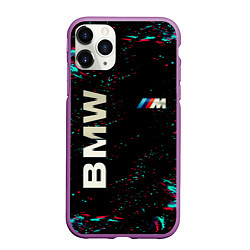 Чехол iPhone 11 Pro матовый BMW, цвет: 3D-фиолетовый