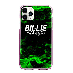 Чехол iPhone 11 Pro матовый BILLIE EILISH, цвет: 3D-розовый