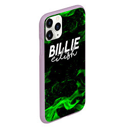 Чехол iPhone 11 Pro матовый BILLIE EILISH, цвет: 3D-сиреневый — фото 2