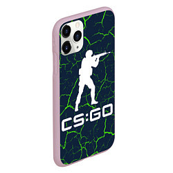 Чехол iPhone 11 Pro матовый CS GO КС ГО, цвет: 3D-розовый — фото 2