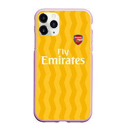 Чехол iPhone 11 Pro матовый ARSENAL, цвет: 3D-розовый