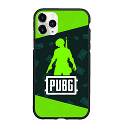 Чехол iPhone 11 Pro матовый PUBG ПАБГ, цвет: 3D-черный