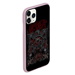 Чехол iPhone 11 Pro матовый Slayer, цвет: 3D-розовый — фото 2