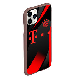 Чехол iPhone 11 Pro матовый FC Bayern Munchen, цвет: 3D-коричневый — фото 2