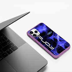 Чехол iPhone 11 Pro матовый FORD, цвет: 3D-фиолетовый — фото 2