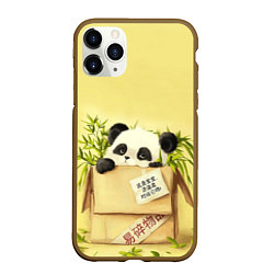 Чехол iPhone 11 Pro матовый Заказывали Панду? ?, цвет: 3D-коричневый