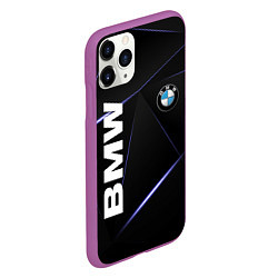 Чехол iPhone 11 Pro матовый BMW, цвет: 3D-фиолетовый — фото 2