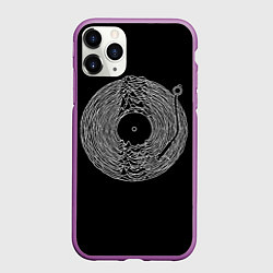 Чехол iPhone 11 Pro матовый JOY DIVISION, цвет: 3D-фиолетовый