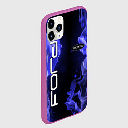 Чехол iPhone 11 Pro матовый FORD, цвет: 3D-фиолетовый — фото 2