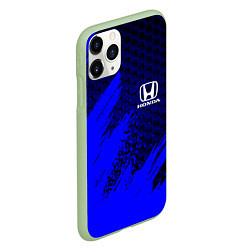 Чехол iPhone 11 Pro матовый HONDA, цвет: 3D-салатовый — фото 2