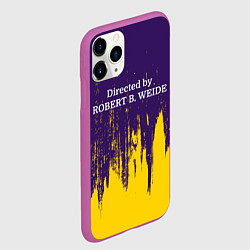 Чехол iPhone 11 Pro матовый Directed by ROBERT B WEIDE, цвет: 3D-фиолетовый — фото 2