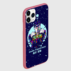 Чехол iPhone 11 Pro матовый JoJo Bizarre Adventure, цвет: 3D-малиновый — фото 2