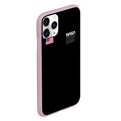 Чехол iPhone 11 Pro матовый NASA, цвет: 3D-розовый — фото 2