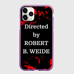 Чехол iPhone 11 Pro матовый Directed by ROBERT B WEIDE, цвет: 3D-фиолетовый