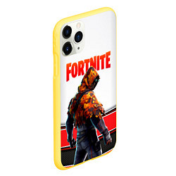 Чехол iPhone 11 Pro матовый FORTNITE GAME, цвет: 3D-желтый — фото 2