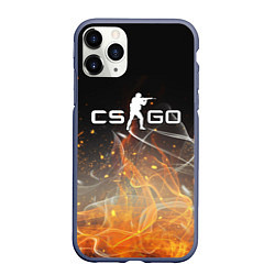 Чехол iPhone 11 Pro матовый COUNTER STRIKE, цвет: 3D-серый